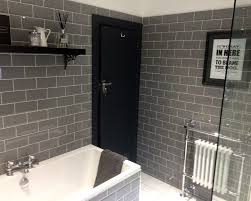 Edward S Stylish Grey Bathroom Metro Tiles Grey Bathroom Tiles Metro Tiles Bathroom Tile Bathroom
