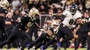 Lamar Jackson prepares for the Ravens home opener against the Saints