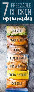 7 Chicken Marinade Recipes You Can Freeze Recipe Recipes Dinner Meal Prep Food