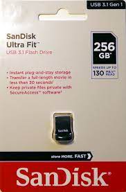 Tiny 256gb usb but a bit slow for a usb 3 device. Sandisk 256g Ultra Fit And Linux Delightly Linux