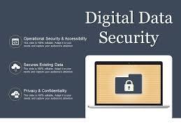 It also helps in protecting personal data. Digital Data Security Powerpoint Slide Powerpoint Templates Designs Ppt Slide Examples Presentation Outline