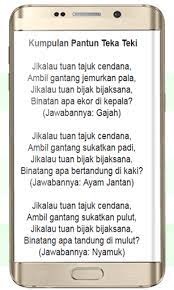Maybe you would like to learn more about one of these? Download Kumpulan Pantun Teka Teki Terbaru 2018 Apk Latest Version