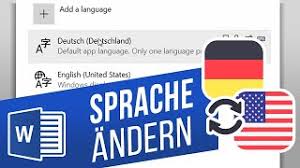 Sprache ändern für word rechtschreibprüfung. Sprache In Word Andern Word Spracheinstellungen Andern Youtube