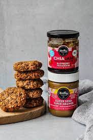 Here are 30 peanut butter recipes that will show peanut butter's potential. Nut Free Pb J Oatmeal Cookies With Chia Jam Walder Wellness Rd