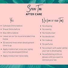 Spray Tan Aftercare Spray Tanning Quotes Spray Tan Business Spray Tan Marketing