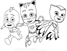 Disegni Da Colorare Pj Mask Disegno Dei Pj Masks Superpigiamini Da