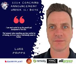 👏👏Under 12.1 Boys Coach 2024 The Point Cook Football Club would like to  congratulate Luke Phipps