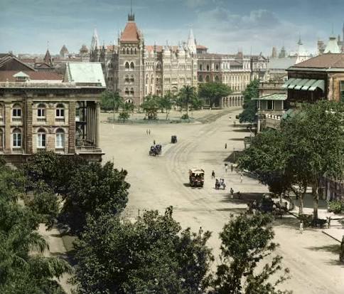 1850-1925 India, Views of old Bombay in Colour.. Full collection of restored photographs. Updated.