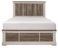 Maybe you would like to learn more about one of these? Homelegance Arcadia Queen Panel Bed In White Weathered Gray 1677 1