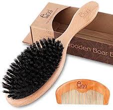 She would chase them down as they ran screaming all over. Amazon Com Black Egg Boar Bristle Hair Brush With Wooden Paddle For Thin And Normal Hair Adds Shine And Boar Bristle Hair Brush Hair Brush Bamboo Hair Brush