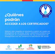 El ministerio de comercio, industria y turismo, respaldado por la organización mundial de turismo lanzó el sello de bioseguridad check in certificado para minimizar los riesgos de contagio e. El Check In Certificado Gobernacion Del Valle Del Cauca Facebook