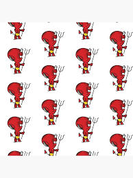 Traditional Little Devil Tattoo Design Tote Bag By F T T Redbubble