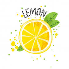 Vector Hand Draw Lemon Illustration Half And Slice Of Lemons With Juice Splashes Isolated On White Background Fruit Cartoon How To Draw Hands Fruit Illustration