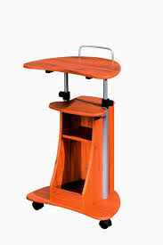 Mobile Portable Laptop Computer Rolling Cart Stand Table Storage Desk Podium Ebay Best Standing Desk Home Office Furniture Adjustable Desk