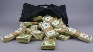 1980 S 500k Duffel Bag Package Dollar Money Money Stacks Money Cash