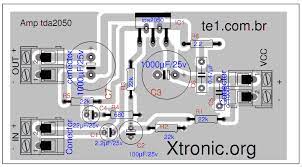 If we want to make a stereo amplifier then we have to use 2 pieces of same circuit. Tda2050 Bridge Amplifier Circuit Google Search Circuit Circuit Diagram Amplifier