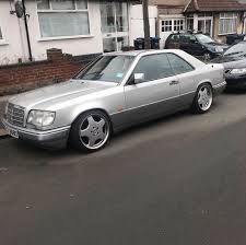 E320 Coupe Lowered On Coilovers Mercedes Benz Mercedes W124 Mercedes