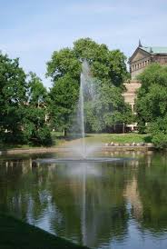 Teich Am Zwinger Dresden Deutschland Sachsen