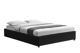 Interior Design Lit Coffre 160x200 Lit Coffre Avec Sommier A Lattes 160x200 Cm En Simili Cuir Noir Enyo Chaise Bureau Bois Cabane Jardin Sal Bed Home Furniture