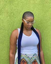 Collisha In On Instagram Straight Backs On Natural Hair African Hair Braiding Styles African Braids Hairstyles Cornrows Braids For Black Women