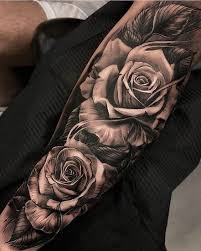 Little fish with red stripe along the body tattoo design. Rose Sleeve Tattoo Galena U Maoritattoo Rose Tattoo Sleeve Rose Tattoos For Men Rose Tattoo Forearm