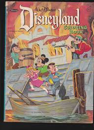 Disneyland Coloring Book 1968 Vintage Disneyland Old Disney Disney Treasures