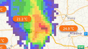 Radar Na Mape Bourky Meteostanice In Pocasi