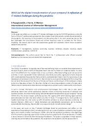 Business Continuity Research Papers Academia Edu