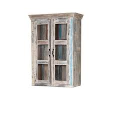 Check out our wood cabinet selection for the very best in unique or custom, handmade pieces from our home & living shops. Palazzo White White Rustic Reclaimed Wood Top Hutch Cabinet