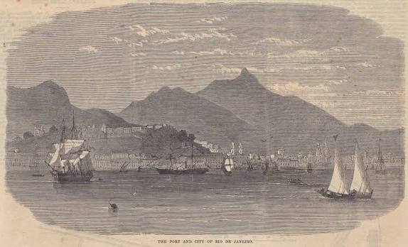 Views of Rio De Janeiro from The Illustrated London News, Vol. XLIV, October 29, 1864 | Brazil. Rio De Janeiro, Mason Jackson, engraver