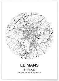 Check spelling or type a new query. Carte Le Mans Affiche Ville Pour Deco Sympa L Afficherie