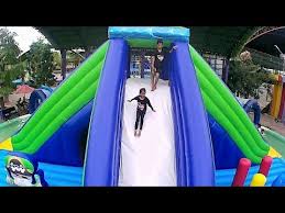 Drumband Balonku Ada Lima Asik Prosotan Di Istana Balon Kolam Renang Mainan Anak Anak Youtube