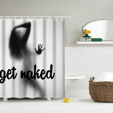 Maybe you would like to learn more about one of these? Funny Get Naked Shower Curtain Girl Quotes White Black Gray Silhouette Woman Lady Alphabet Script Cool Bath Curtain Sets Buy Bath Rug Shower Curtain Set Bathroom Shower Curtain Sets Walmart Bath Sets