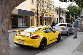 Cars and coffee new jersey is a sunday morning car show designed with the busy family life in mind. 718 Gt4 In Racing Yellow At A Cars And Coffee In Menlo Park Ca Porsche