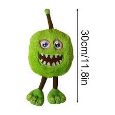 My Singing Monsters Furcorn Plush Doll Green Little Monster Stuffed | eBay