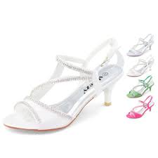 Cheap Sandal Shoes For Women Buy Quality Sandals Rhinestone Directly From China Sandals L Wedding Shoes Heels Kitten Heel Wedding Shoes Wedding Shoes Low Heel