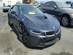 Salvage 2015 Bmw I8 Coupe For Sale Salvage Title Bmw Bmw I8 German Cars