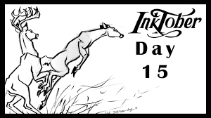 Inktober Day 15 Deer A Ken Hultgren Study Youtube