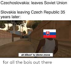 Czechoslovakia Leaves Soviet Union Slovakia Leaving Czech Republic ...