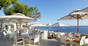 The sun beds are free on weekdays. Borik Mediterranean Bar Losinj Hotels Villas Kroatien