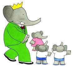 Babar The Elephant Fashion Icon Elephant Little Elephant Regal Image