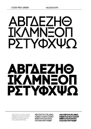 Download Code Pro At Fontfabric Greek Letters Font Greek Font Lettering Alphabet Fonts