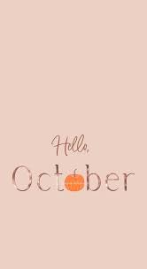 Hello October Iphone Wallpaper Cute Home Screen Wallpaper October Wallpaper February Wallpaper