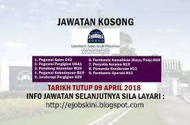 Cara tebus data mudah alih percuma telco malaysia umobile, maxis, digi, celcom, yoodo & unifi mobile bermula 1 april 2020 rakyat. Jawatan Kosong On Twitter Jawatan Kosong Universiti Sains Islam Malaysia Usim 09 April 2018 Https T Co 2h9xhclwya