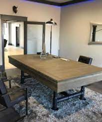 Bedford pool table with dining top (98818): The Bedford Pool Table By Imperial Industrial Design With Dining Top