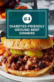 This healthy take on burgers and fries swaps in chopped mushrooms for some of the. Ground Beef Recipes Diabetes 10 Low Carb Ground Beef Recipes Diabetes Strong Add The Versatile Ingredient To A Stew Sandwich Casserole Or Pasta Dish For Extra Protein And Savory Flavor
