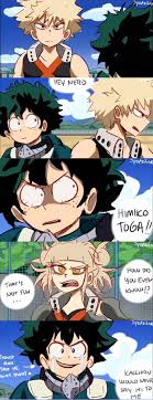 Do you think love can bloom even on the battlefield? Bakudeku Bnha In 2021 Anime Funny My Hero Funny Anime Pics