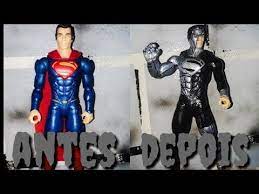 toy makeover transformei o superman no superman ciborgue youtube superman ciborgue transformar