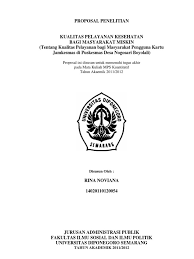 Proposal Penelitian Kuantitatif