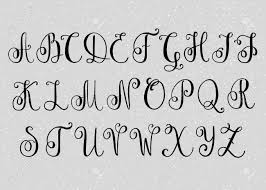 Handwritten Brush Flourish Font Capital Letters Modern Calligraphy Royalty Free Cliparts Vectors And Stock Illustration Image 49117543 Calligraphy is an ancient writing technique using flat edged pens to create artistic lettering using thick and thin lines depending on the direction of the stroke.